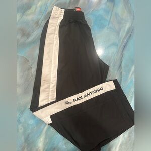 Men’s NBA Authentic Spurs Nike Warm-Up Pants